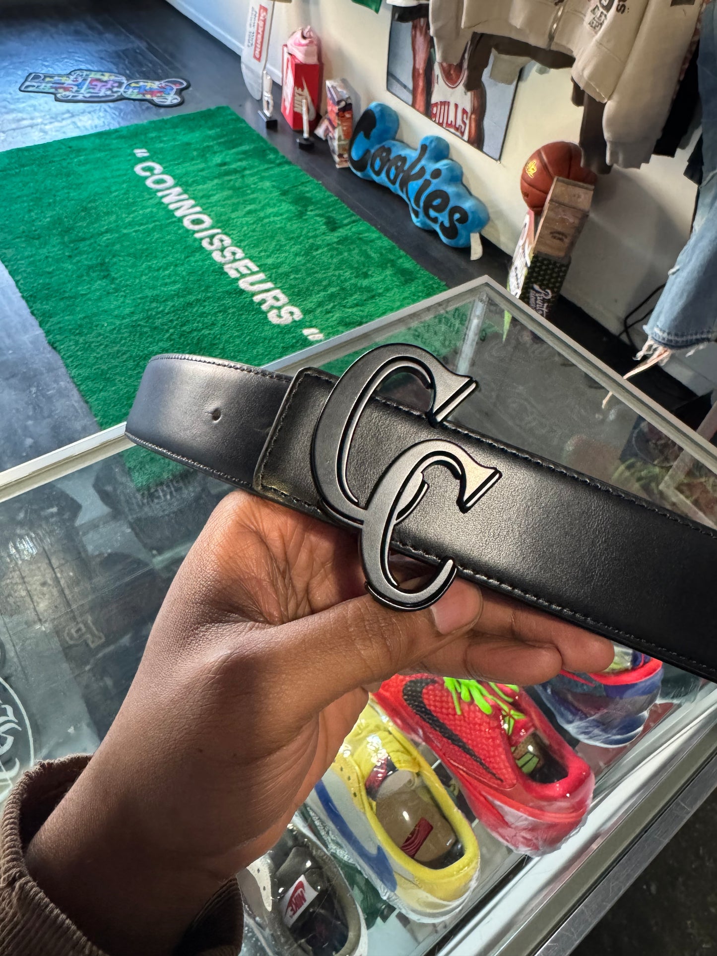 Connoisseurs “Monogram” Reversible Belt