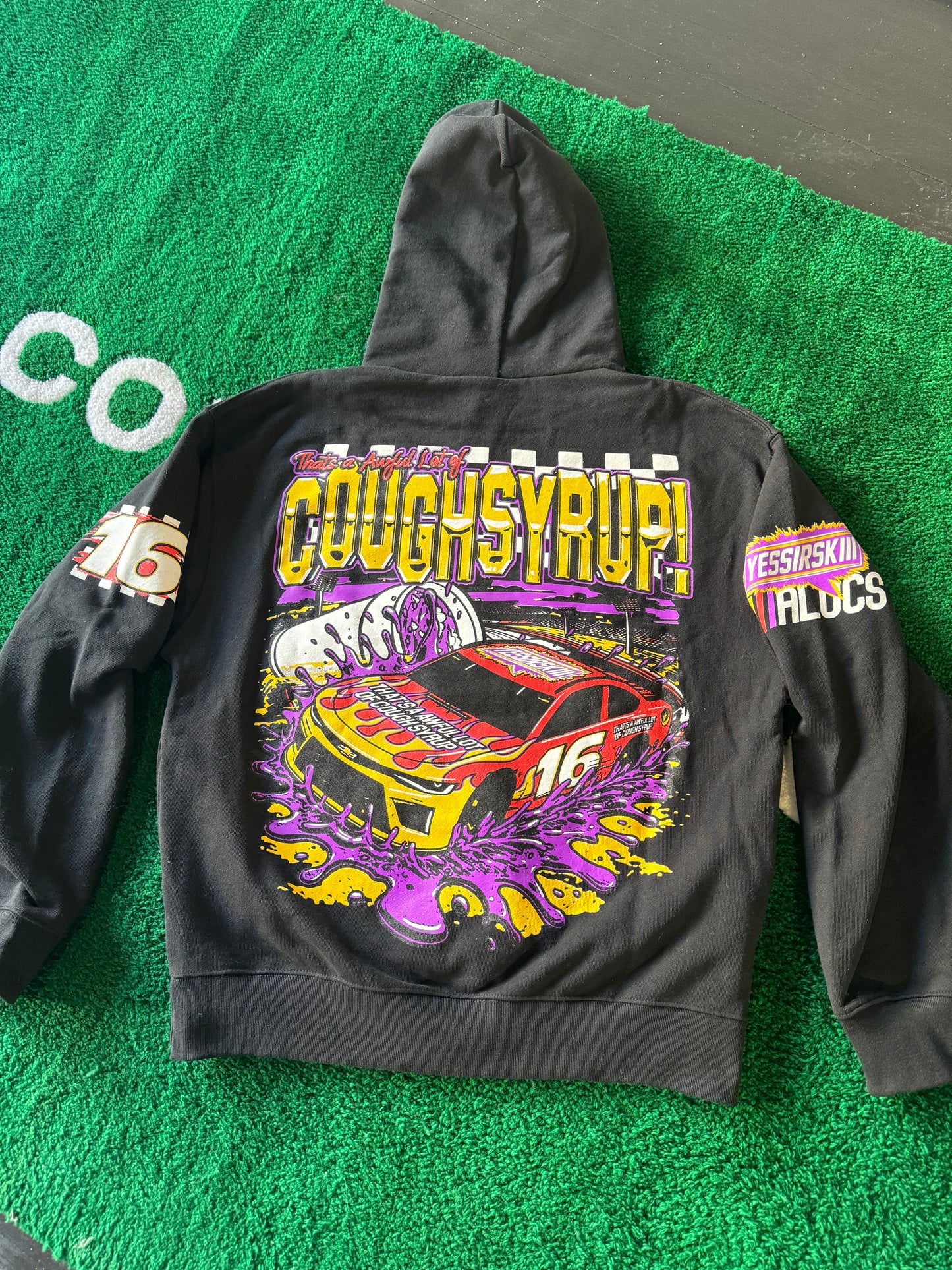 Awful Lot Of Cough Syrup Hoodie