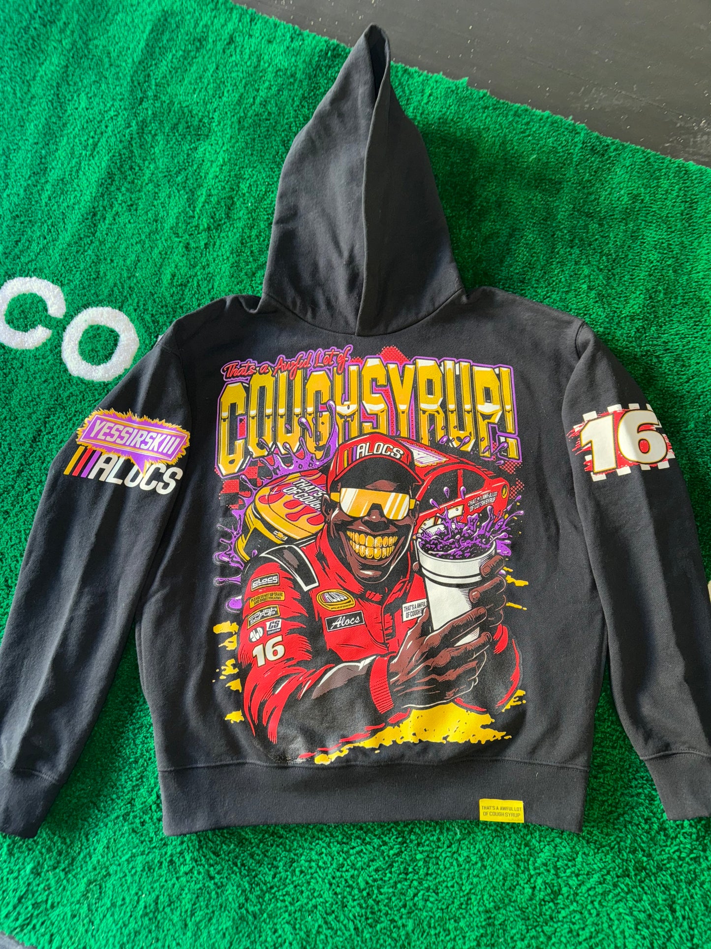 Awful Lot Of Cough Syrup Hoodie