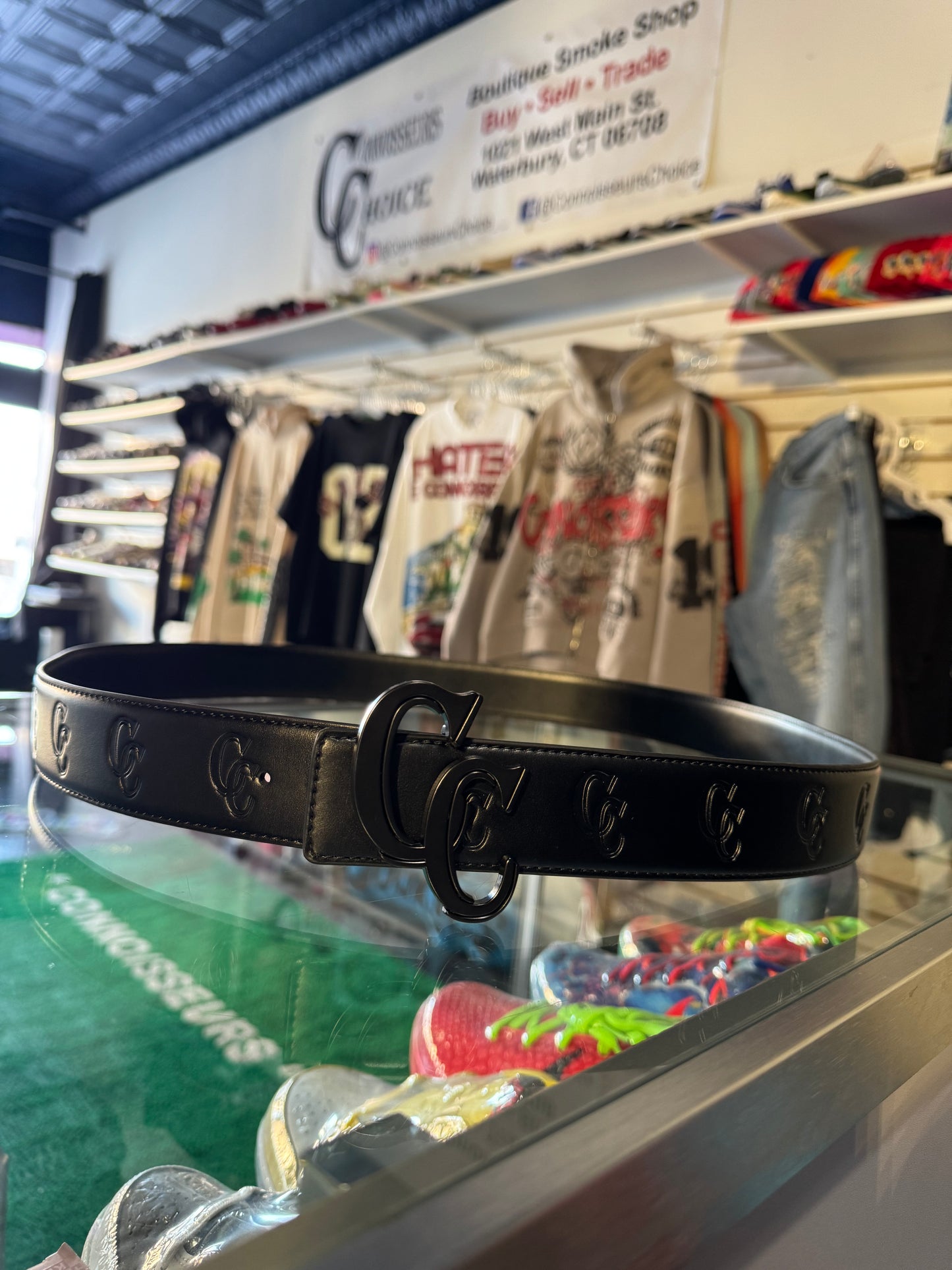 Connoisseurs “Monogram” Reversible Belt